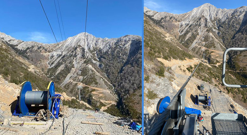 Düziçi'nde Teleferik Sistemi %98 Tamamlandı