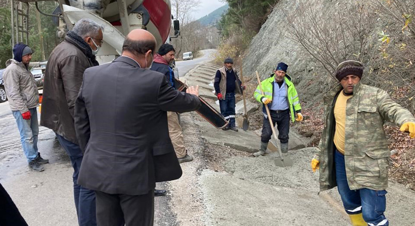 Bahçe Köylerinde incelemeler yapıldı