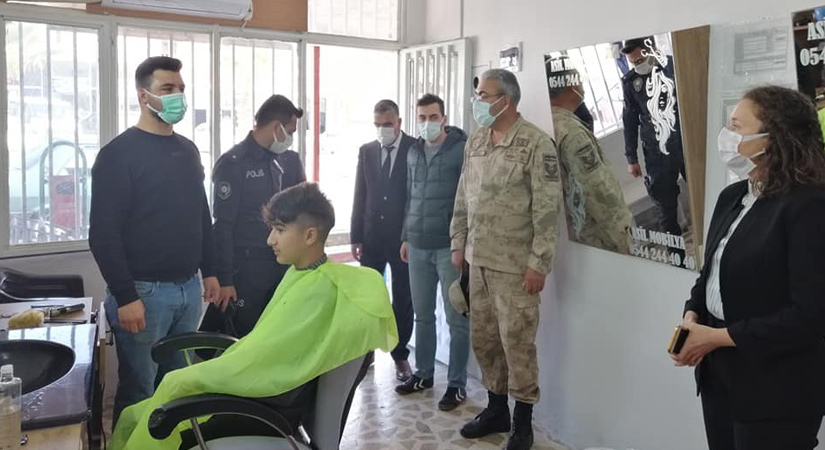 Sumbas’ta covid-19 denetimleri sürüyor