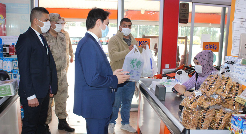 Toprakkale’de Covid-19 denetimleri