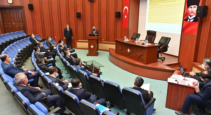 Vali Başkanlığında Proje koordinasyon toplantısı