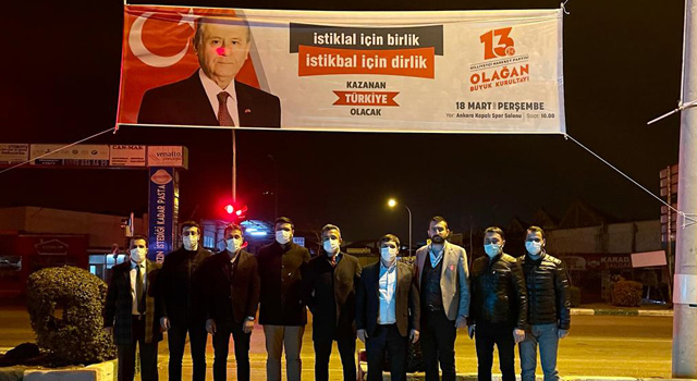 Bahçeli’nin memleketi Osmaniye, kurultaya hazır