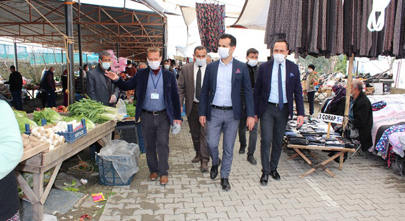 Düziçi’nde covid-19 denetimleri sürüyor