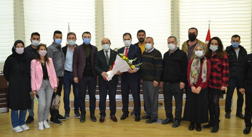 Genel Sekreter Bolat personeli ile vedalaştı