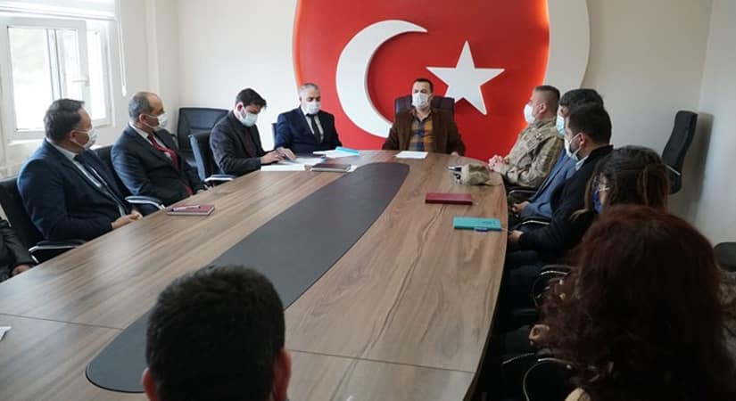 Hasanbeyli’de Pandemi toplantısı yapıldı