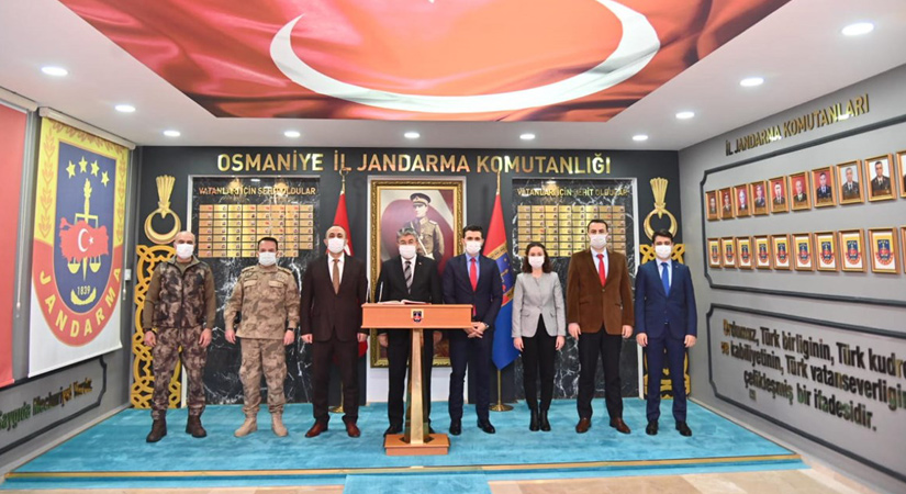 Jandarma Şehitleri Şeref salonu açıldı