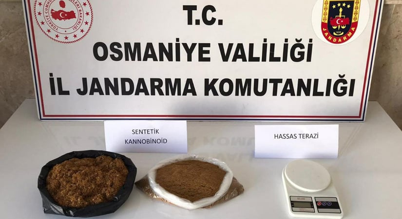 Uyuşturucu yakalatan bir kişi gözaltına alındı