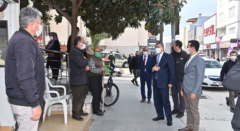 Vali Yılmaz Düziçi’nde denetimlerde bulundu