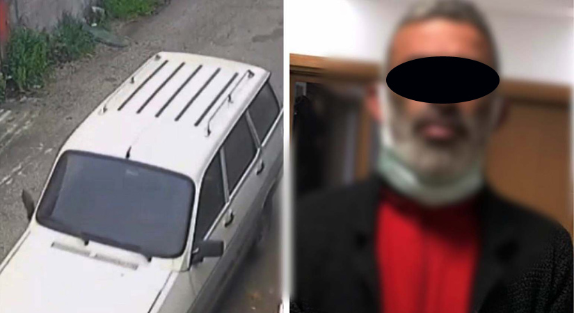 Osmaniye’de otomobil hırsızlığı güvenlik kamerasında