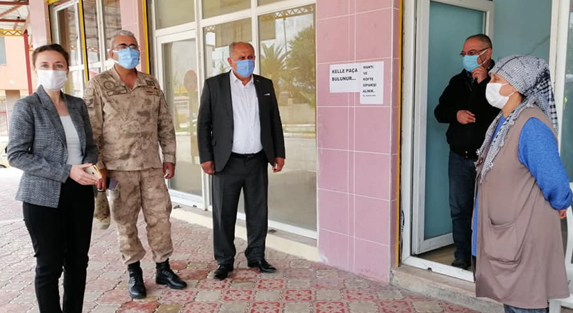 Sumbas’ta salgın denetimleri devam ediyor