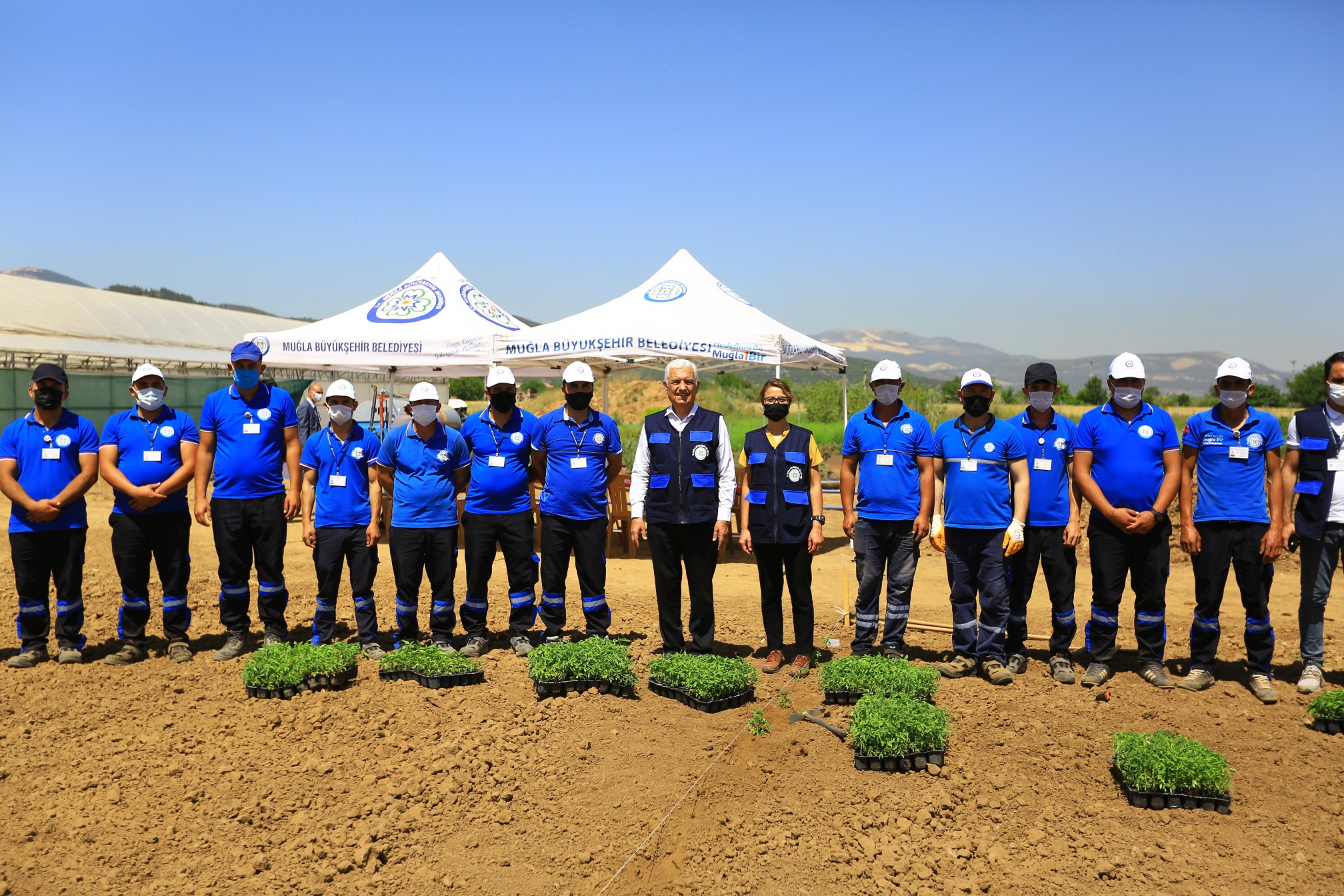 27 Bin 500 fide Muğla’da toprakla buluşuyor