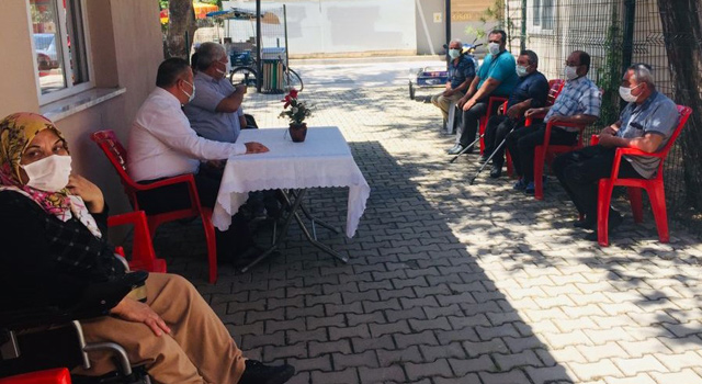 Engelliler spor kulübüne ziyaret