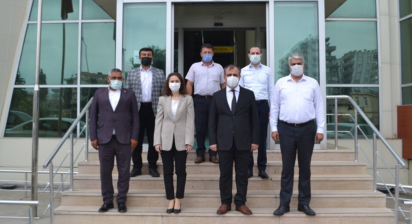 Özel İdare Sekreterine Kaymakam Özdemir’den ziyaret