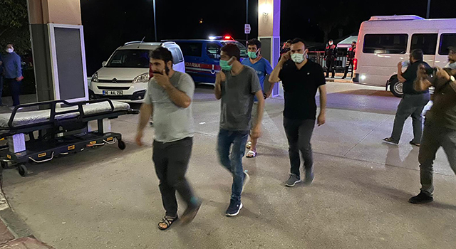 Yemekten zehirlenen 125 işçi, taburcu edildi