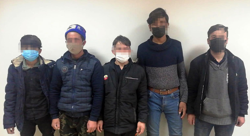 Yurda yasa dışı yollardan giren 5 Suriyeli Osmaniye’de yakalandı