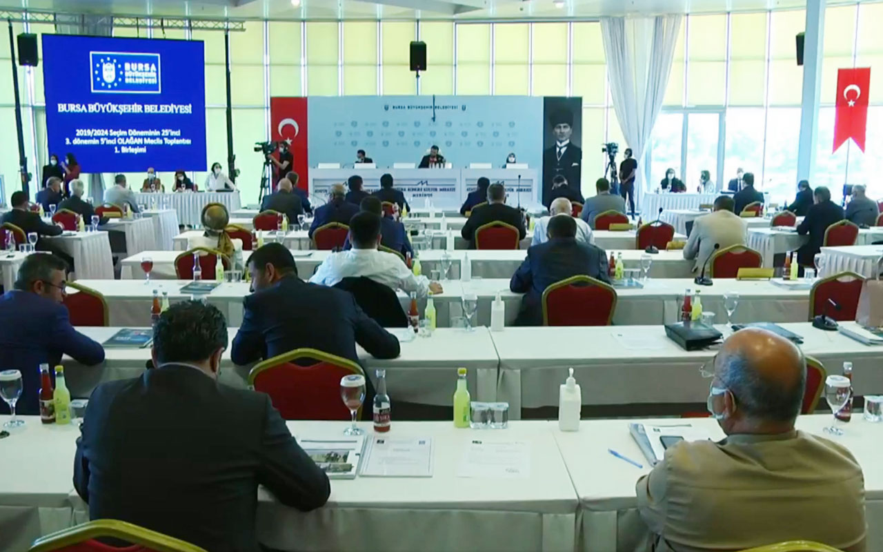 Bursa Meclisi’nden İsrail’e ortak kınama