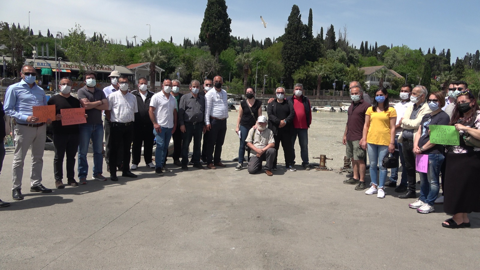 Deniz salyasına Kocaeli’den tepki