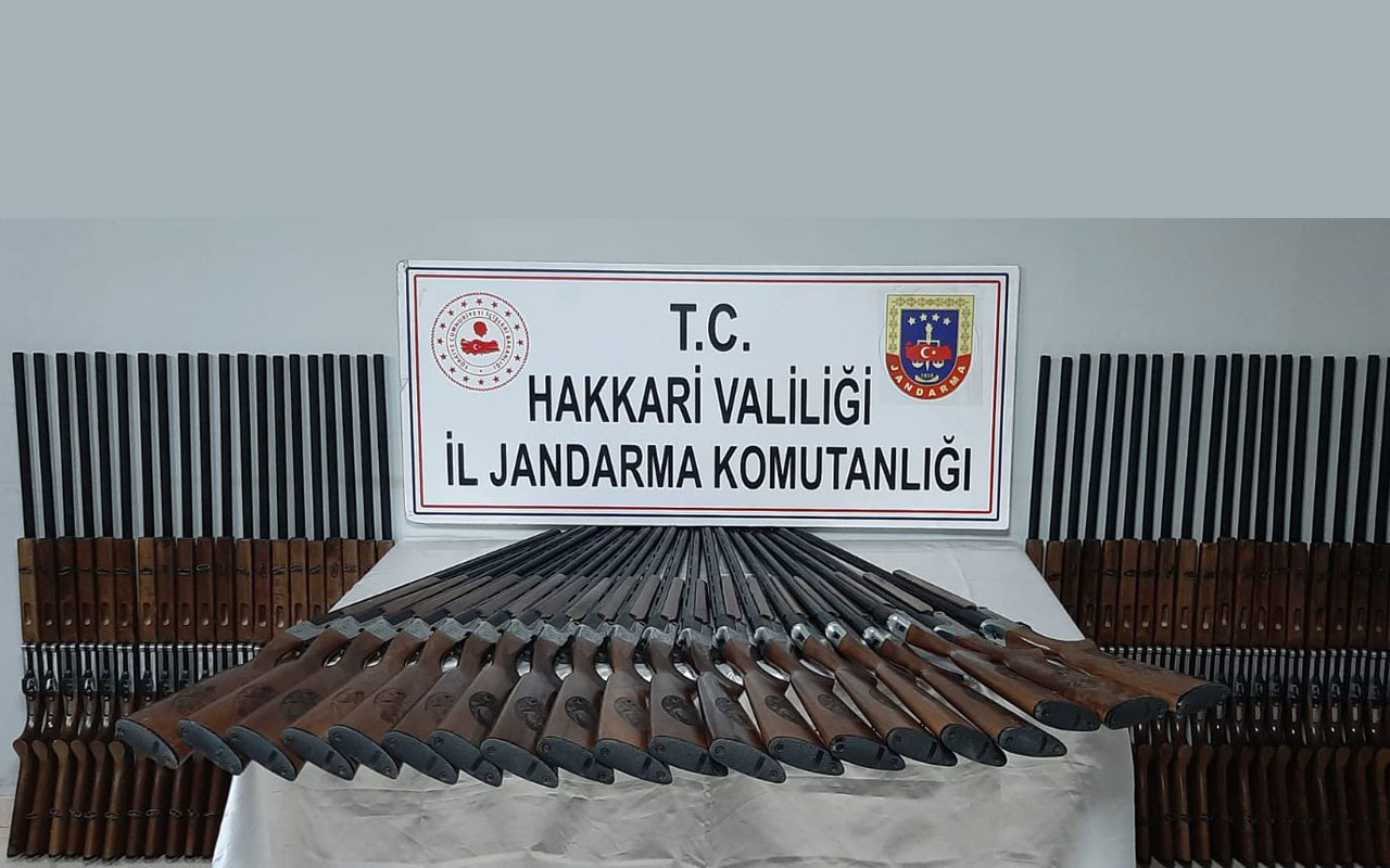 Jandarma, üç ilde 115 av tüfeği ele geçirdi