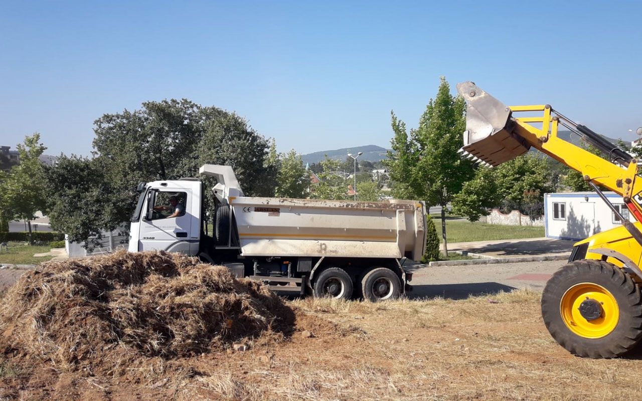 İzmir Güzelbahçe’de yaz temizliği