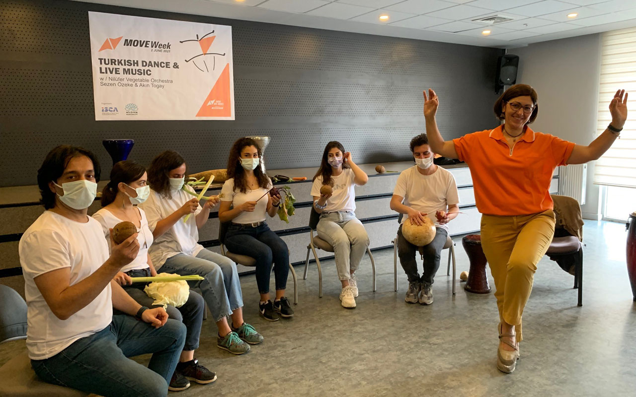 Bursa Nilüfer’in Sebze Orkestrası’ndan uluslararası performans