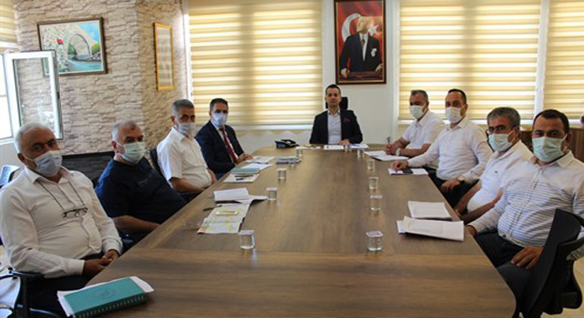 Tarımsal arazilerin etkin sulanması toplantısı yapıldı