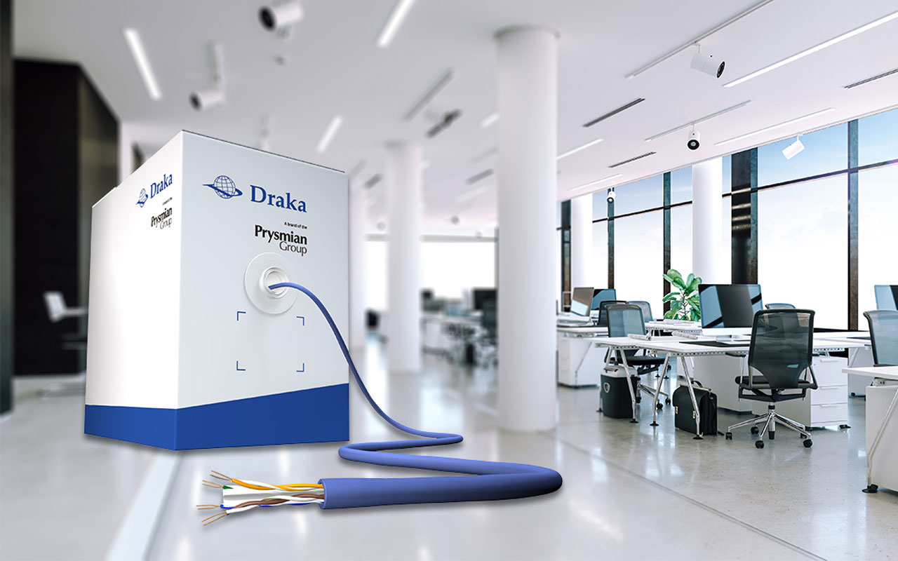 Yangına karşı güvenli kablo kutusunda