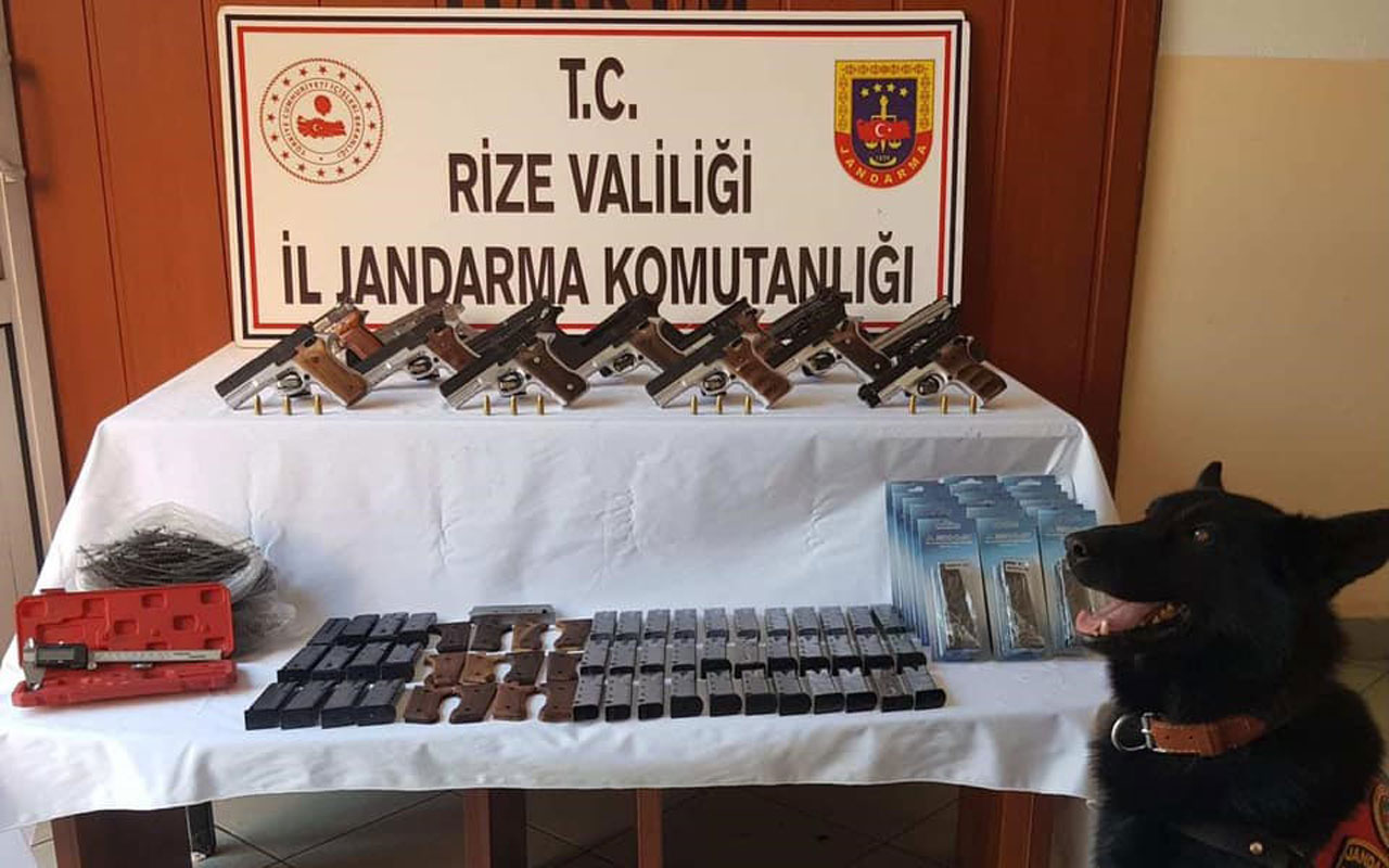 Jandarma’dan üç ilde kaçak silah operasyonu