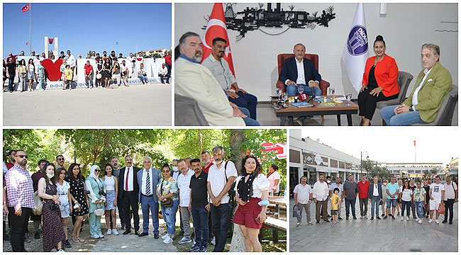 Medya, kültür, sanat ve turizm temsilcileri Aydın Didim’de buluştu