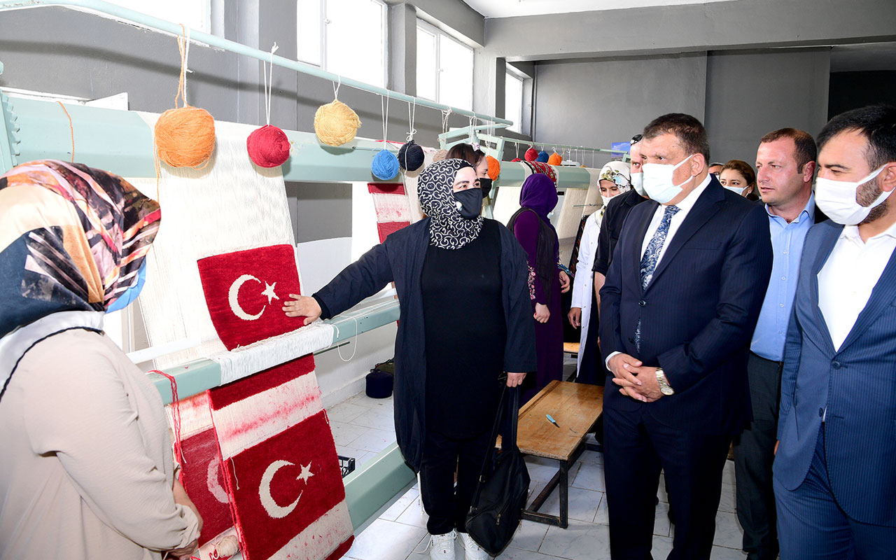 Malatya Pütürge’de girişimci kadınlara ziyaret