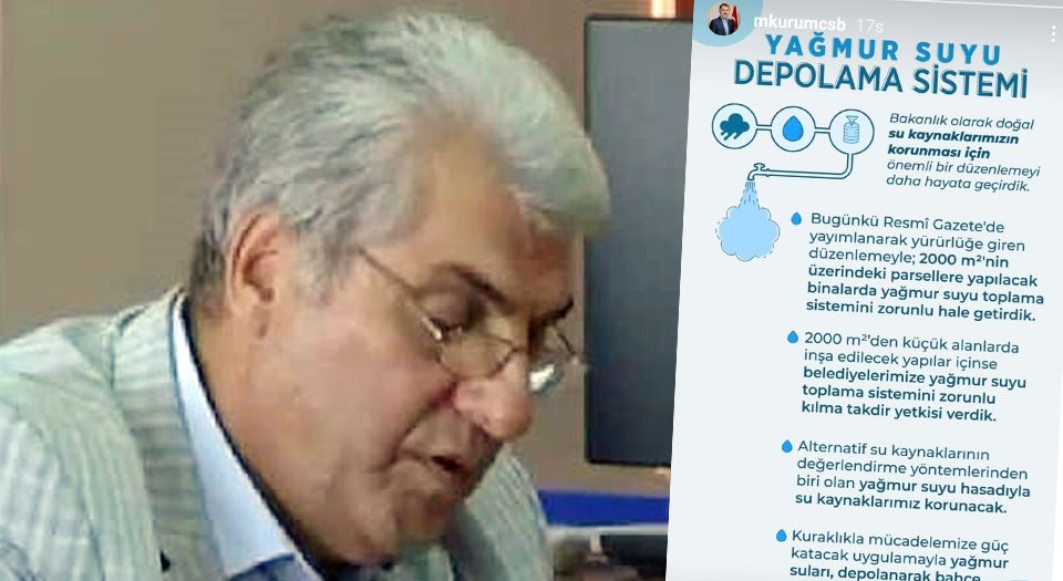 Yağmur suyu için önemli karar!