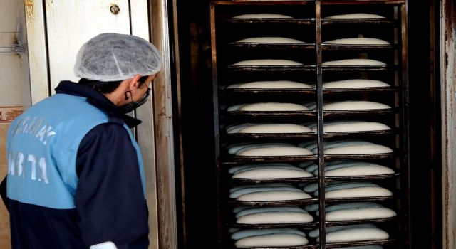Aksaray Zabıtası'ndan fırınlarda denetim