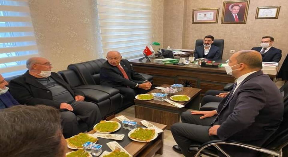 TFF Başkanı'ndan Kilis'e taziye ziyareti