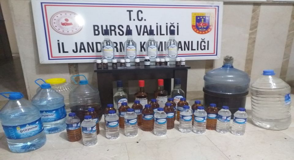 Balıkesir'de üretilen sahte içki Bursa'da bir kişinin ölümüne sebep oldu!