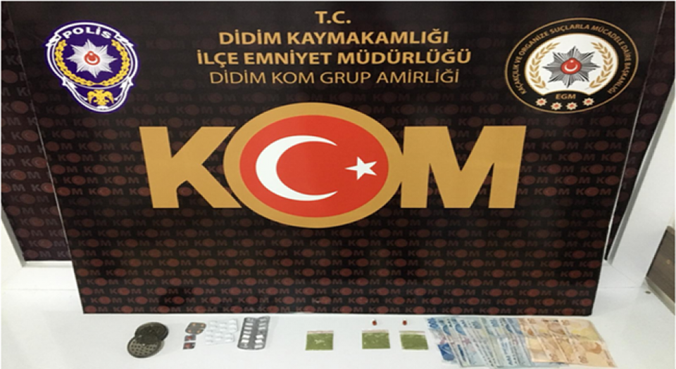 Aydın Didim'de uyuşturucu tacirlerine geçit yok!