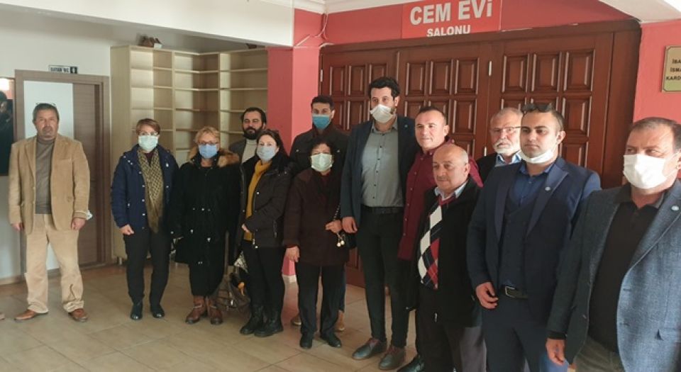 İYİ Parti Didim'den Cemevi'ne destek ziyareti