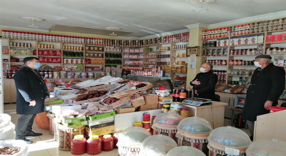 Siirt Baykan'da Kaymakam Tunç'tan esnaf ziyareti