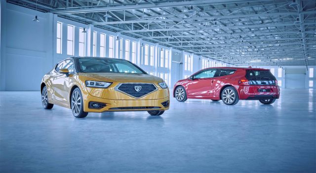 KKTC'nin yerli otomobili “GÜNSEL” halkla buluşuyor