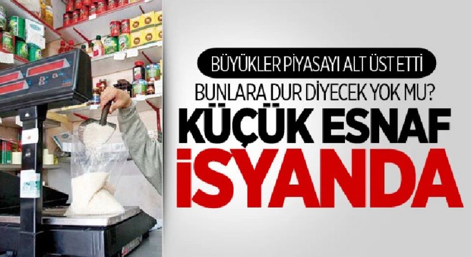 Sivas'ta yerel esnaf zorda!