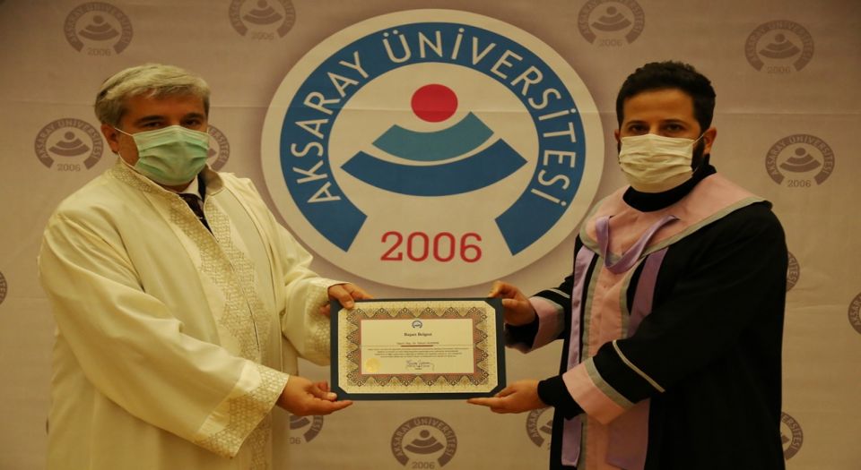 Aksaray'da akademisyenlere yeni unvan töreni