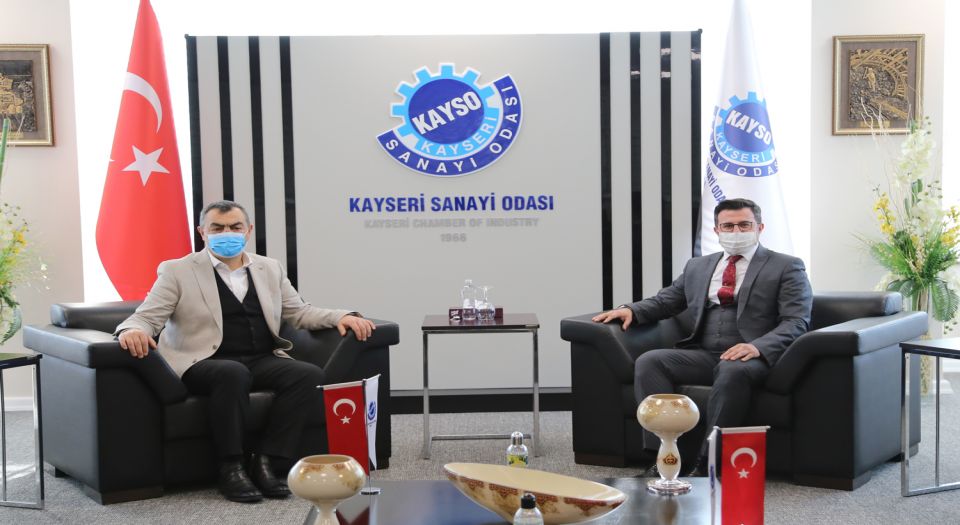 Saadet Partisi'nden KAYSO'ya ziyaret