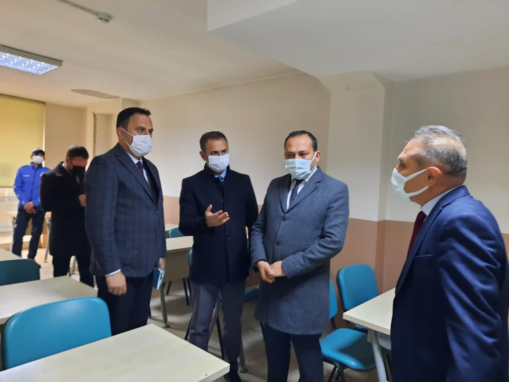 Manisa Gördes'te eğitim yuvalarına ziyaret