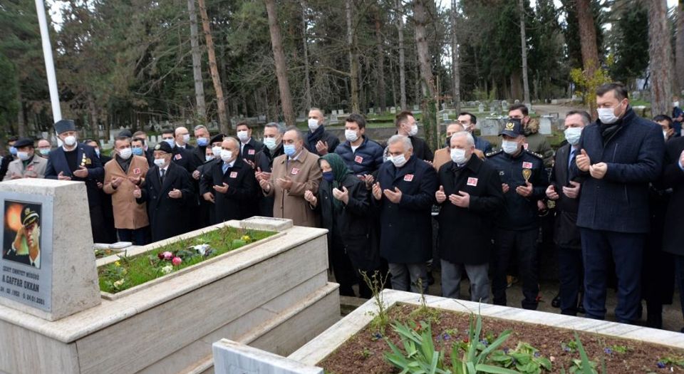 Gaffar Okkan dualarla anıldı