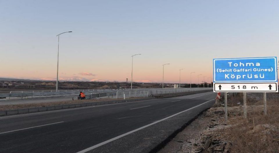 Malatya Tohma Köprüsü 6 Şubat'ta açılıyor