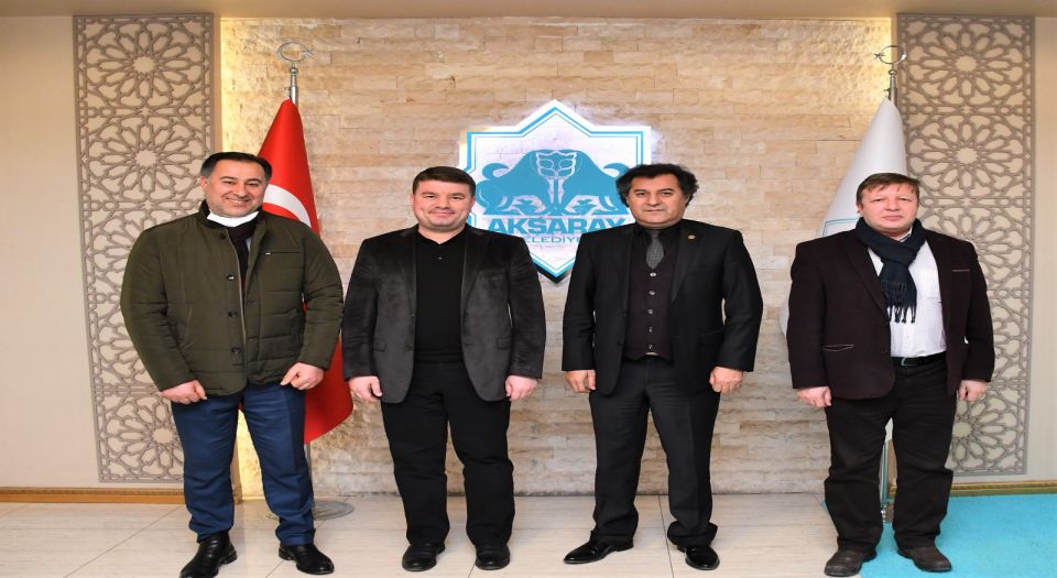 Aksaray Belediye Başkanı'na Yargıtay üyesinden ziyaret