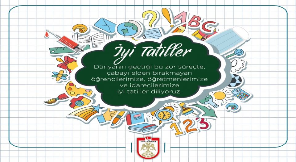 Sivas Valisi Ayhan’dan öğrencilere yarıyıl mesajı