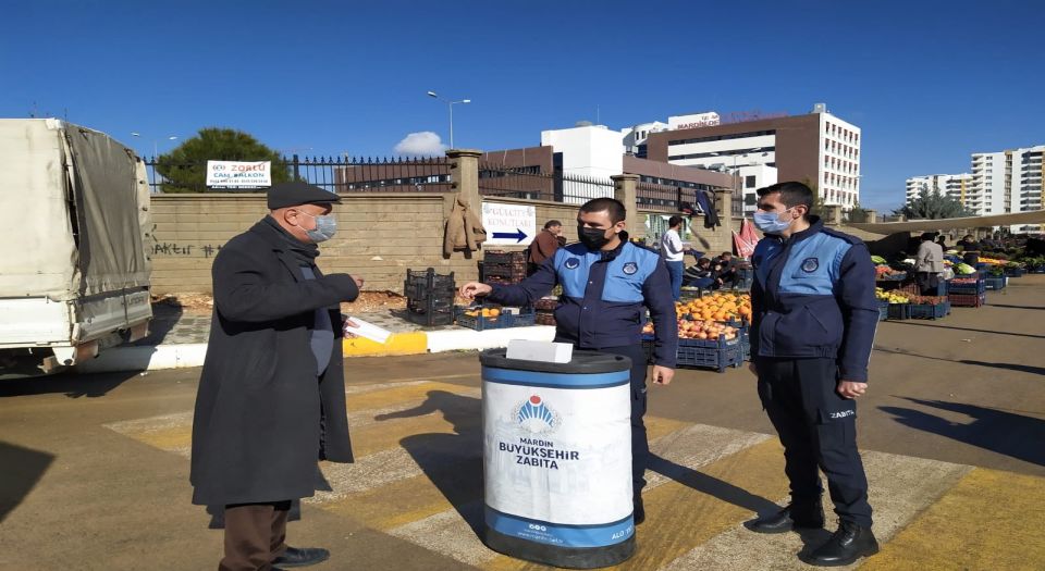 Mardin’de COVID-19 takibi