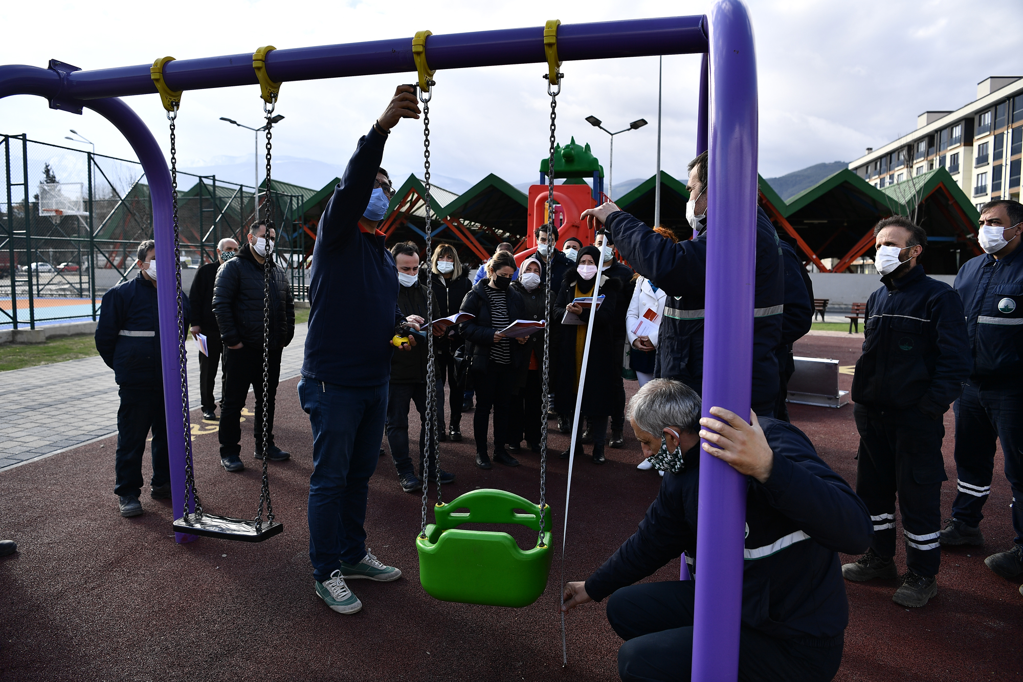 Osmangazi'de çocuklara güvenli park