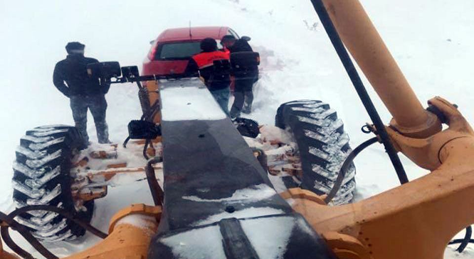 Sivas Gürün'de ulaşıma kapalı yol kalmadı