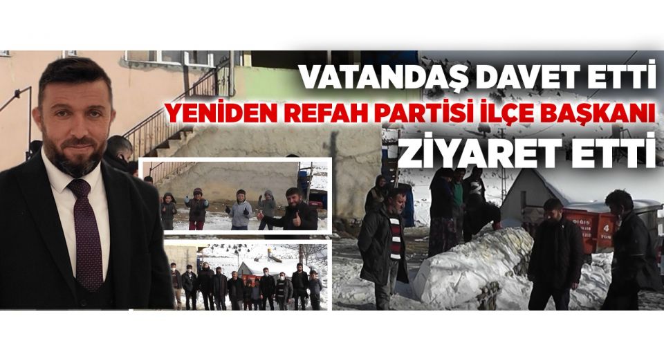 Yeniden Refah Partisi Develi'den Saraycık çıkarması