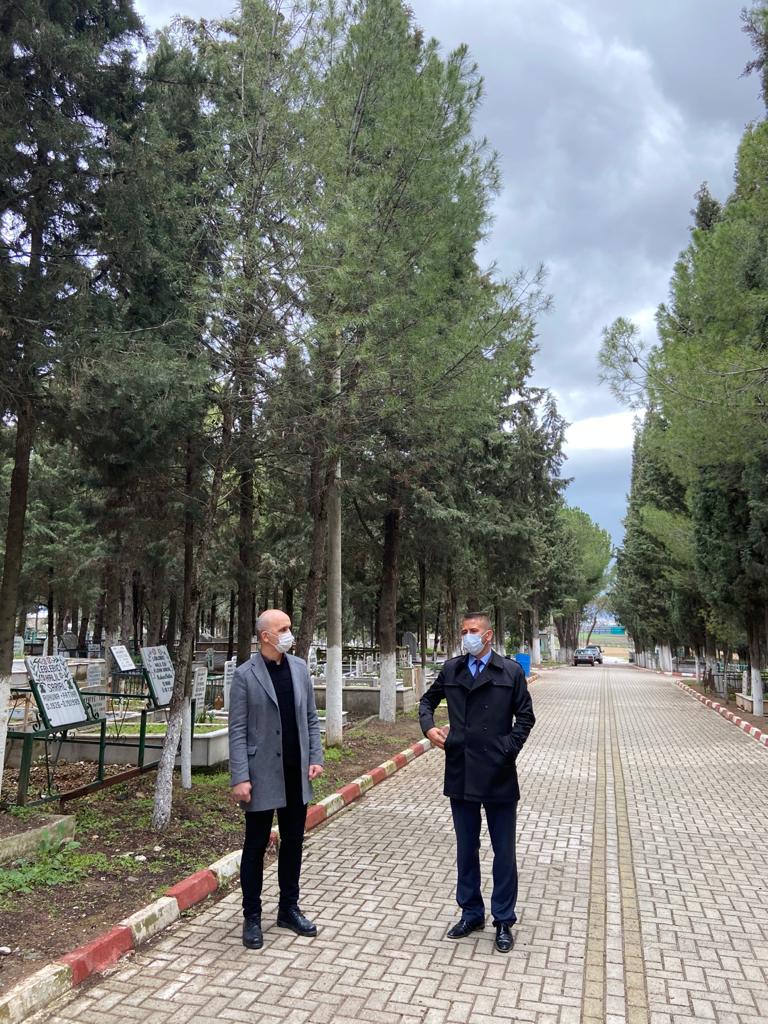 Akhisar Mezarlığı'nda aile bölümü açıldı